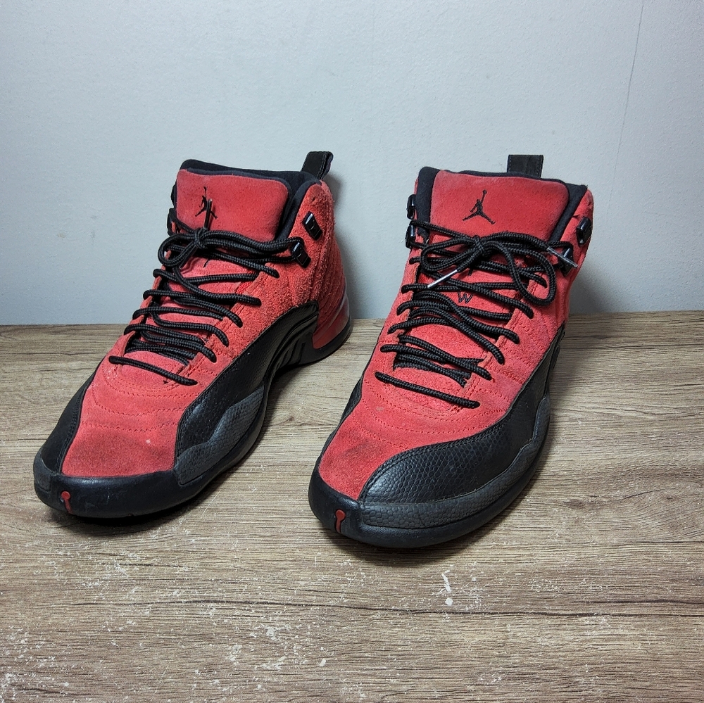 Jordan 12 Retro Reverse Flu Game Size 10.5